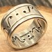 Vintage sterling silver ring, mexico hallmark — view 8 of 10