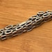 Vintage brass bracelet, mexico hallmark — view 15 of 17