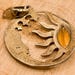 Art nouveau sterling silver pendant — view 3 of 10