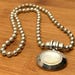 Vintage sterling silver pendant — view 4 of 16