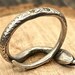 Victorian sterling silver ring — view 8 of 10