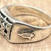 Antique sterling silver ring — view 6 of 10