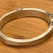Vintage sterling silver bangle — view 5 of 10