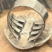 Vintage sterling silver ring — view 8 of 10