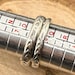 Antique sterling silver ring, israel hallmark — view 9 of 10