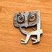 1970s sterling silver brooch — view 1 of 3