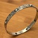Vintage sterling silver bangle — view 2 of 9