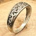 Art nouveau sterling silver ring — view 1 of 9
