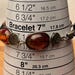 Art nouveau sterling silver bracelet — view 15 of 16