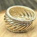 JMH Jewellery sterling silver ring, jmh hallmark — view 4 of 10