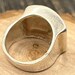 Vintage sterling silver signet ring — view 4 of 10