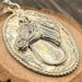 Vintage sterling silver pendant — view 7 of 17