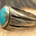 1990s sterling silver signet ring — view 10 of 16