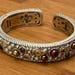 Vintage sterling silver cuff — view 7 of 10