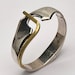 Mid century sterling silver cuff — view 10 of 15