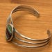 Vintage sterling silver cuff — view 14 of 20