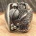 Vintage sterling silver signet ring — view 1 of 20