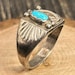 Vintage sterling silver signet ring — view 17 of 19