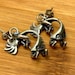 Vintage sterling silver earrings — view 2 of 4