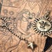 Vintage sterling silver pendant, mexico hallmark — view 3 of 6