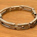 Art deco sterling silver bracelet — view 7 of 17