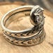 Antique sterling silver ring, israel hallmark — view 3 of 10