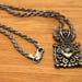 Victorian sterling silver pendant, italy hallmark — view 5 of 5