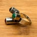 Sterling silver ring, israel hallmark — view 8 of 10