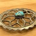 Vintage sterling silver belt buckle — view 10 of 18