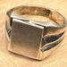 Vintage sterling silver signet ring — view 7 of 17