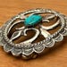 Vintage sterling silver belt buckle — view 2 of 18