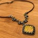 Art nouveau sterling silver pendant — view 1 of 10