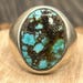 Mid century sterling silver signet ring — view 14 of 19