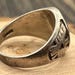 Vintage sterling silver signet ring — view 5 of 11
