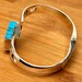 Vintage sterling silver bangle — view 5 of 10