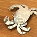 Vintage sterling silver brooch — view 4 of 15