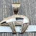 Vintage sterling silver pendant — view 8 of 9