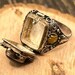 Antique sterling silver locket — view 5 of 10