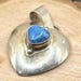 Vintage T. Benally sterling silver pendant, T. Benally hallmark — view 3 of 8