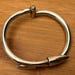 Vintage sterling silver bangle — view 18 of 20
