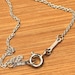 Vintage sterling silver necklace — view 9 of 20
