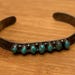 Mid century sterling silver cuff — view 2 of 17