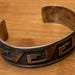 Mid century sterling silver cuff — view 8 of 17