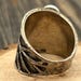Art nouveau sterling silver ring — view 4 of 9
