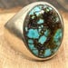 Mid century sterling silver signet ring — view 5 of 19