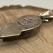 Vintage Charlie Bowie sterling silver pendant, cb hallmark — view 15 of 19