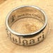 Bulgari sterling silver ring, bvlgari hallmark — view 7 of 10