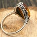 Art nouveau sterling silver ring — view 4 of 10