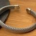 Vintage sterling silver cuff — view 1 of 10