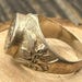 Vintage sterling silver signet ring — view 7 of 15